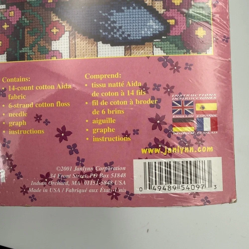 Janlynn Simply Sweet You've Got Mail Cross Stitch Kit 54-97 Rosie Lane Birds NEW